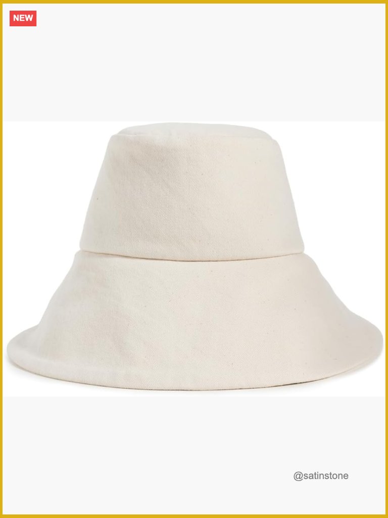 Canvas Sun Hat With Interior Sweatband - Structured Crown - 4.25in Brim